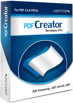 PDF Creator WinRT Developer Pro v6.5